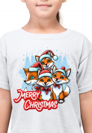 Tricou Crăciun ,,Vulpițe” [1]
