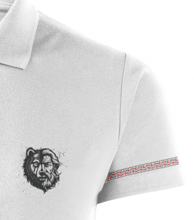Tricou polo din bumbac Zalmoxis [2]