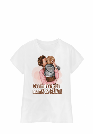 Femei - Tricou „Mamă de băiat”