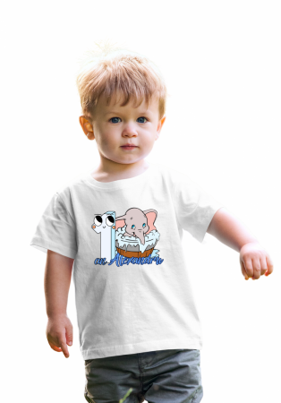 Copii - Tricou ,,Elefant 1 an”