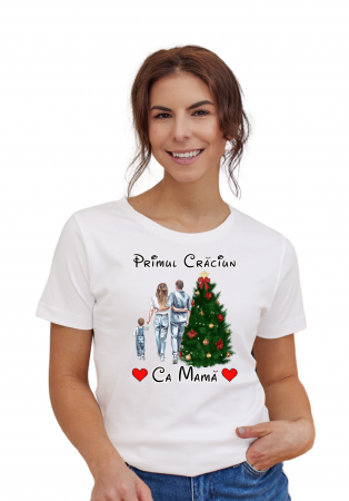 Cuplu - Tricou Primul Crăciun