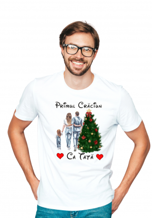 Cuplu - Tricou Primul Crăciun