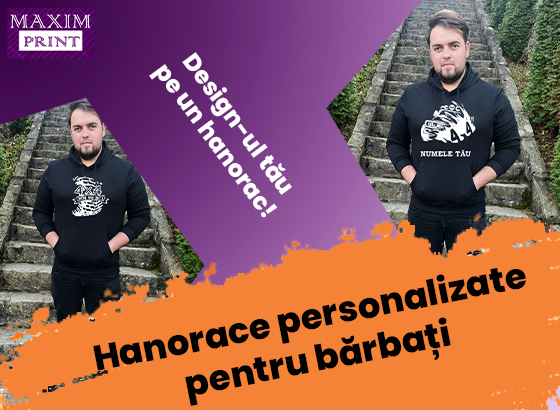 Hanorac personalizat bărbați