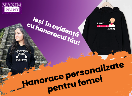 Hanorace personalizate cupluri