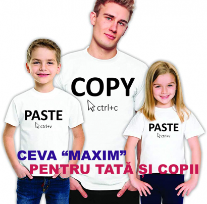 TRICOURI PERSONALIZATE TATA & COPII
