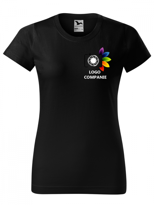Tricou Personalizat cu Logo Firma – Femeie / Bumbac 100% [8]