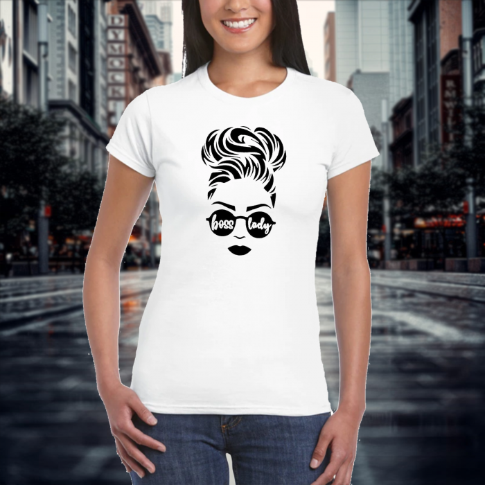 Tricou personalizat / Boss Lady [2]