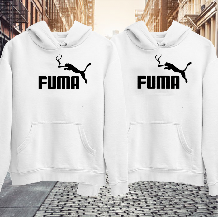 Set hanorace personalizate pentru cupluri - Fuma [1]