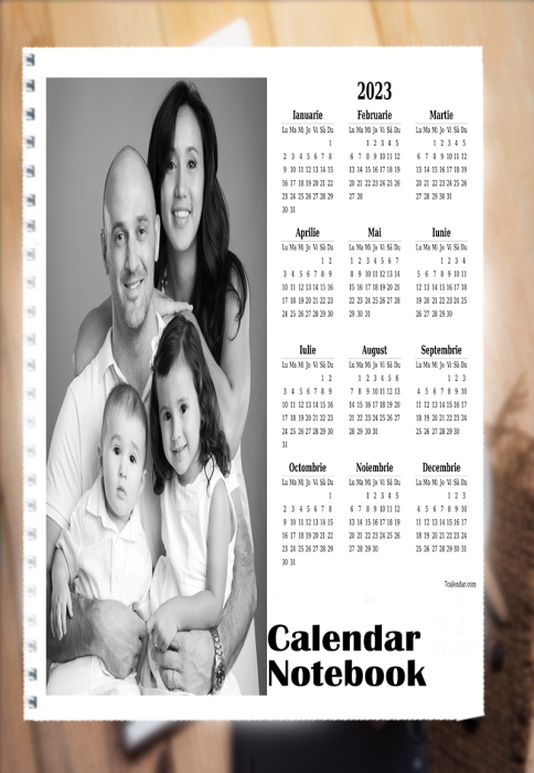 Calendar 2023 personalizat cu două poze [2]