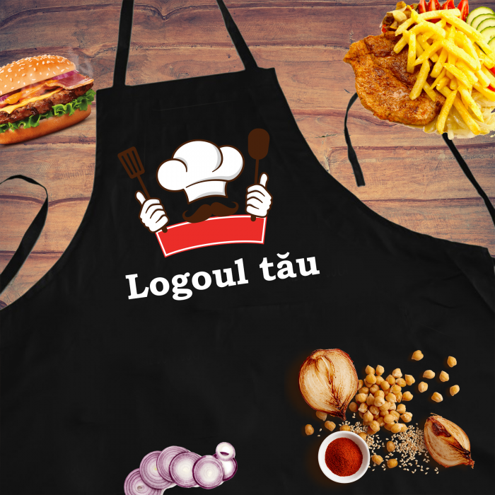 Sort bucatar personalizat cu Logo [1]