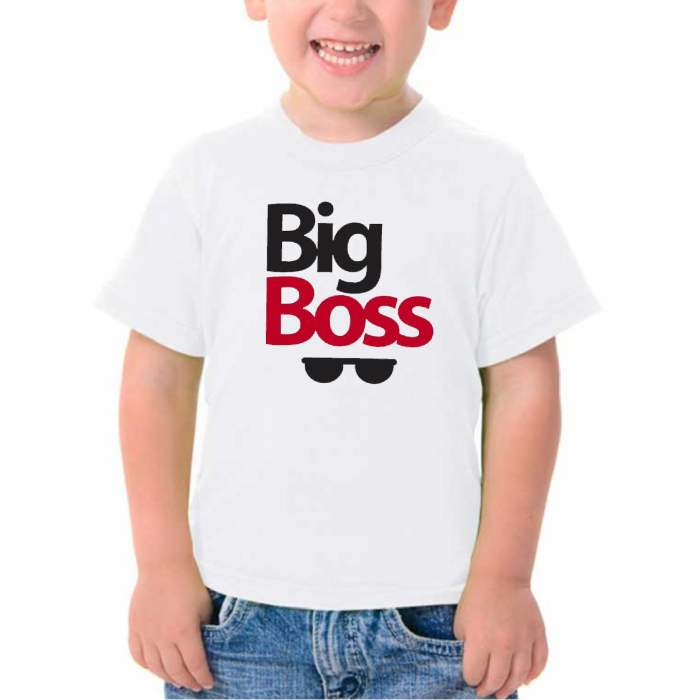 Tricou personalizat copii Big Boss [1]