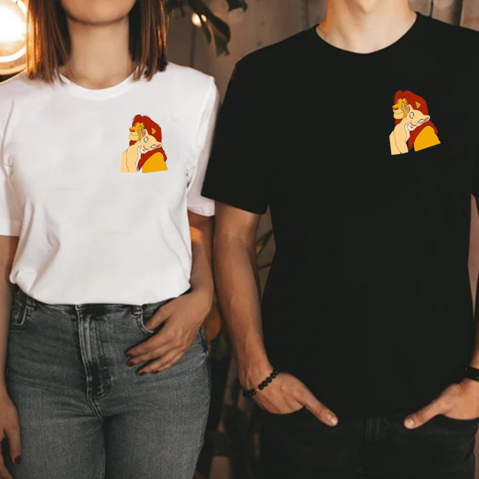 Set tricouri cuplu Lion Couple [1]