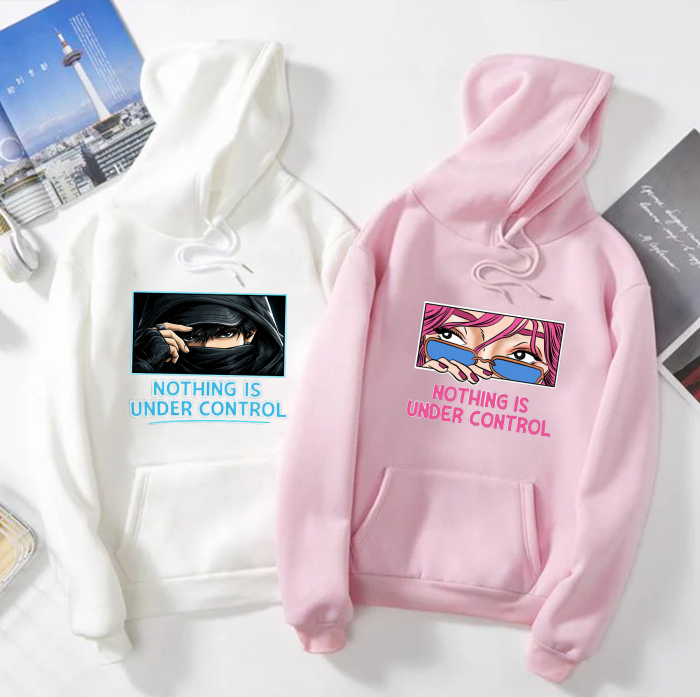 Set hanorace cuplu - Nothing is under control [2]