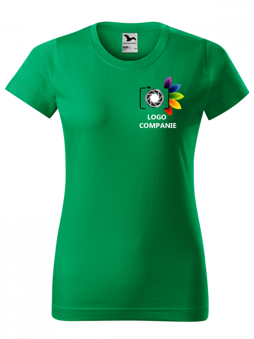 Tricou Personalizat cu Logo Firma – Femeie / Bumbac 100% [5]