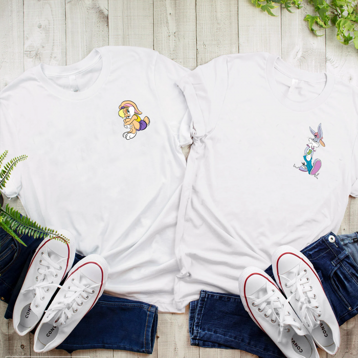 Set tricouri cuplu Bugs Bunny and Lola [1]