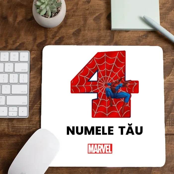 Mousepad  personalizat pentru copii cu cifră și nume [1]