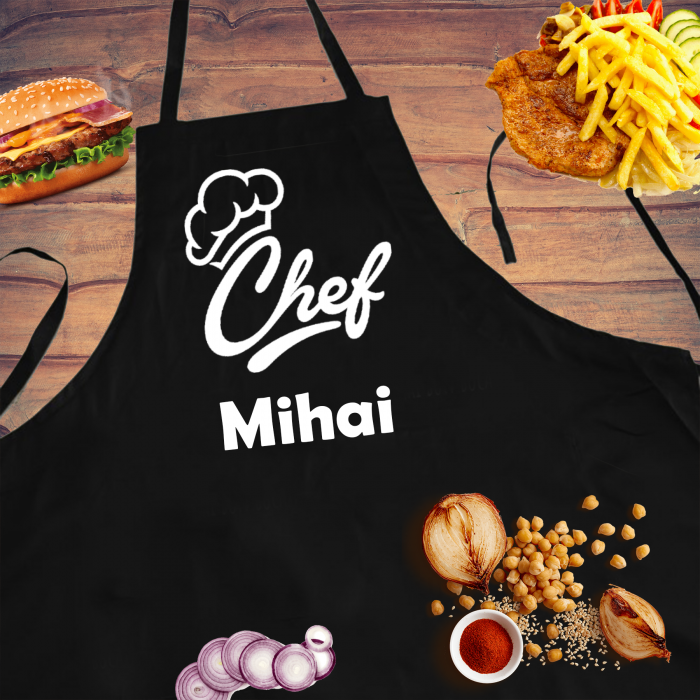 Sort bucatar personalizat - Chef bucatar + Nume [1]