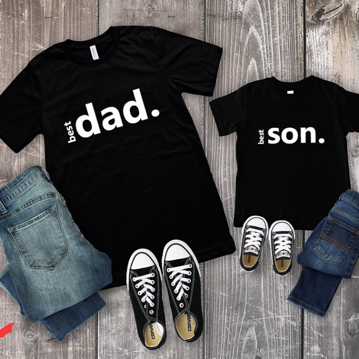 Set Tricouri Personalizate Tată și Fiu - Best Dad & Son [1]