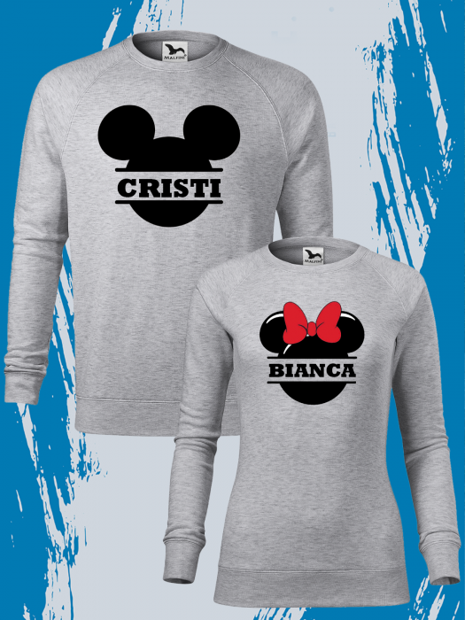 Set bluze personalizate Mickey Mouse cu numele tău [1]