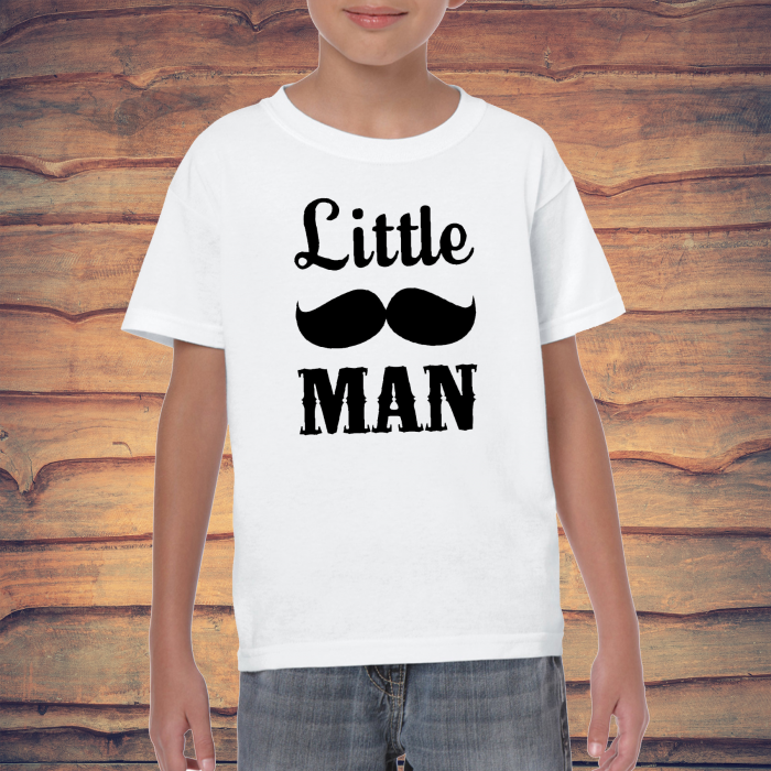Tricou personalizat copii - Little man [1]