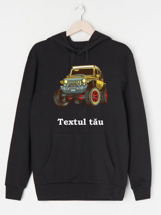 Hanorac personalizat pentru bărbații - Jeep Off Roud [2]