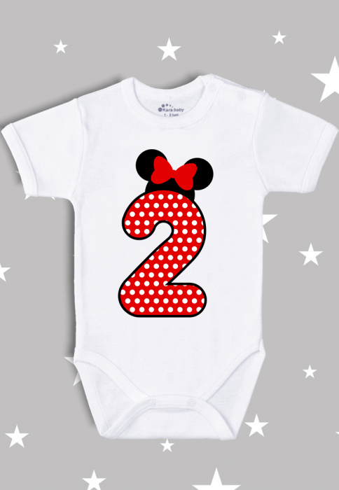 Body bebeluș personalizat - Cifra 2 [1]