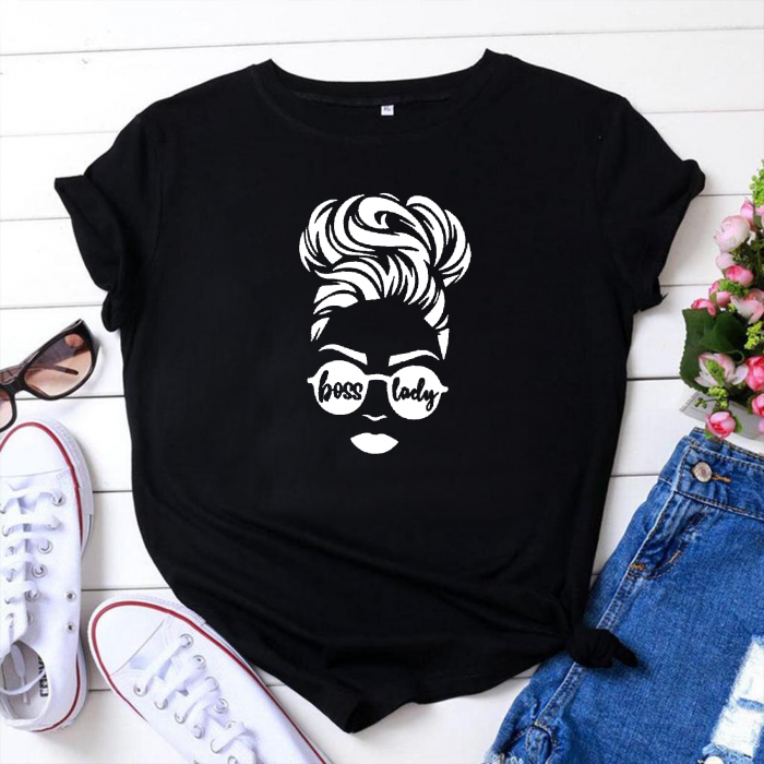 Tricou personalizat / Boss Lady [1]