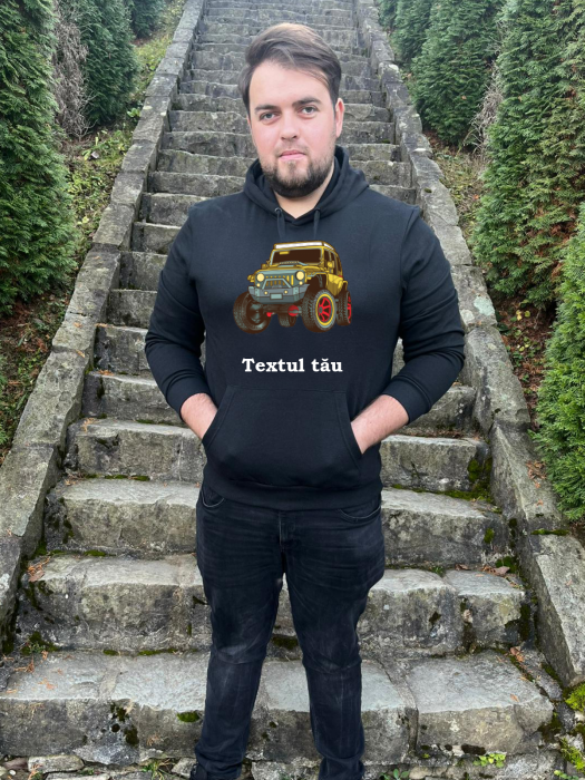 Hanorac personalizat pentru bărbații - Jeep Off Roud [1]