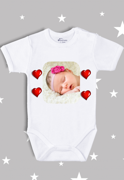 Body bebeluș personalizat cu poza bebelușului [1]