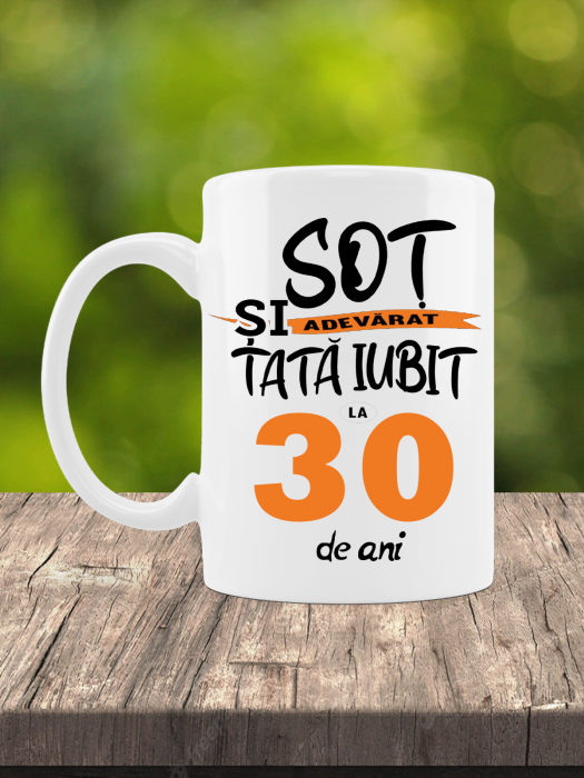 Cană personalizată -Soț și tată iubitor [1]