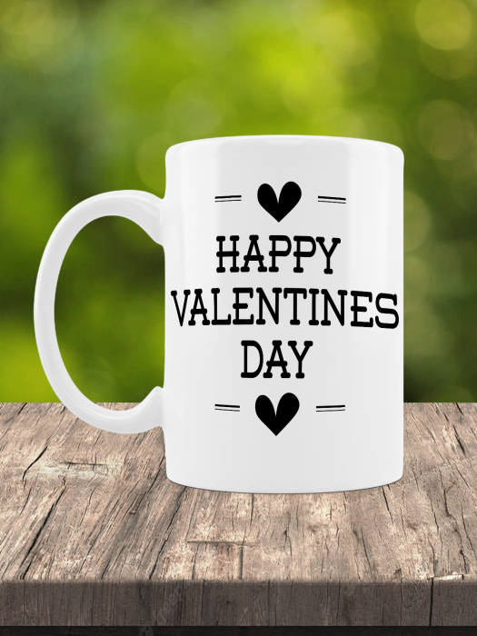 Cană personalizată   Valentine's Black [1]