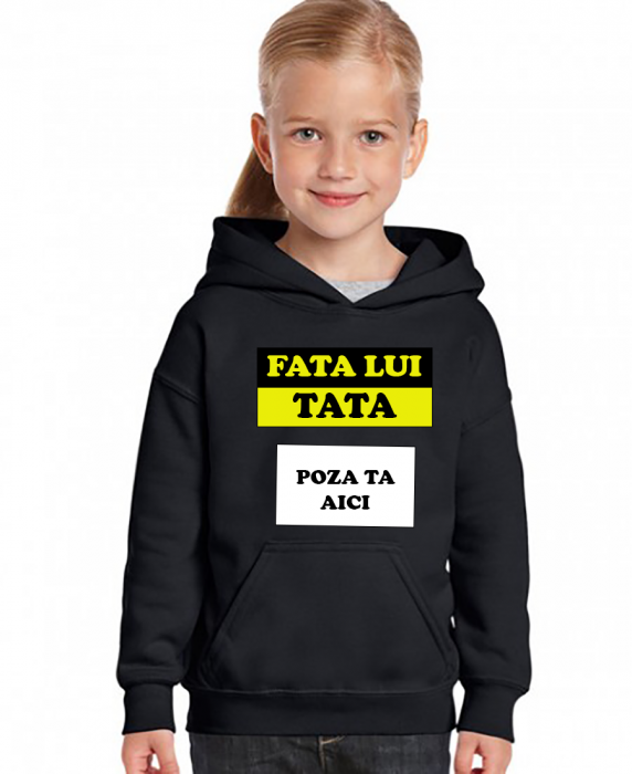 HANORAC PERSONALIZAT - FATA LUI TATA + POZA [1]