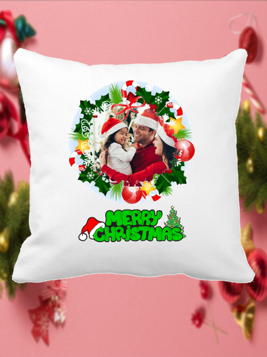 Pernă personalizată - Merry Christmas [1]