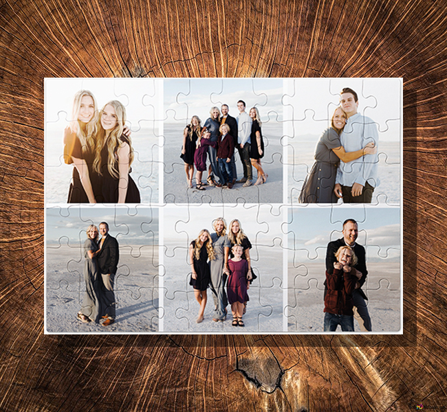 Puzzle personalizat A4 cu 6 poze [1]