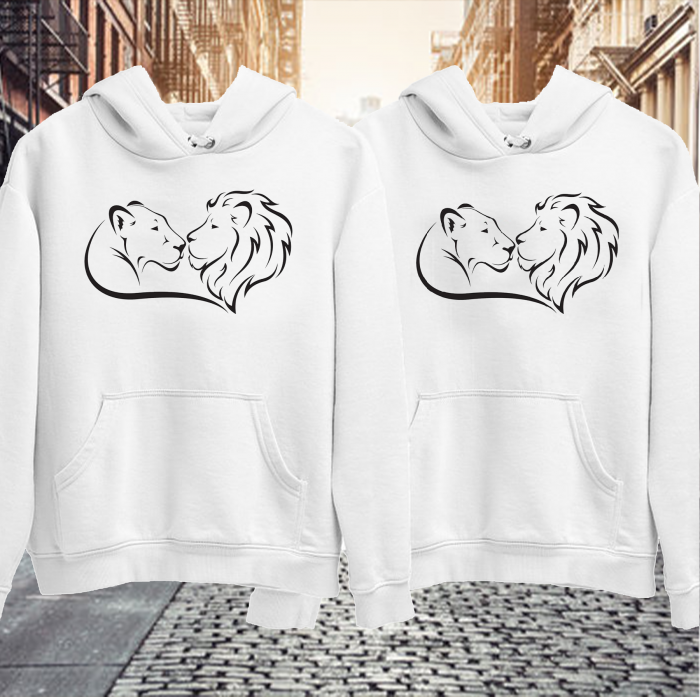 Set hanorace personalizate - Lion [2]