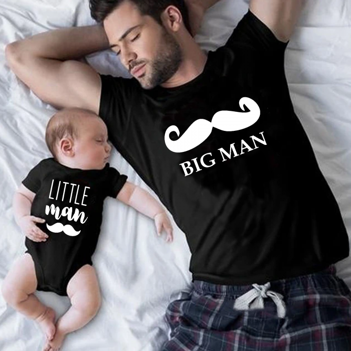 Set personalizat tată și fiu - Big Man/Little Man [1]