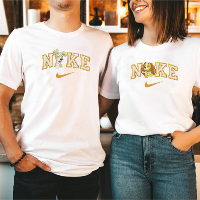 Set tricouri pentru cupluri Nike Doamna si Vagabondul [1]