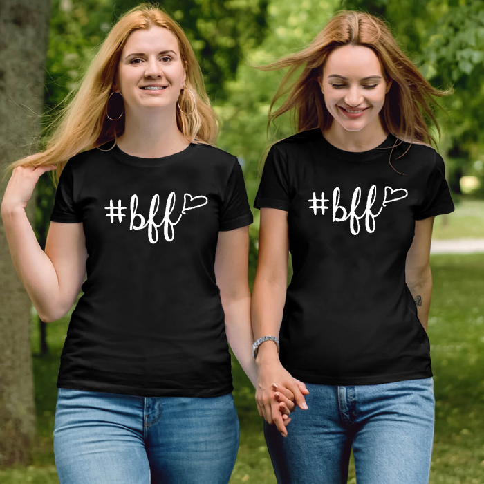 Set tricouri personalizate - #bff [2]