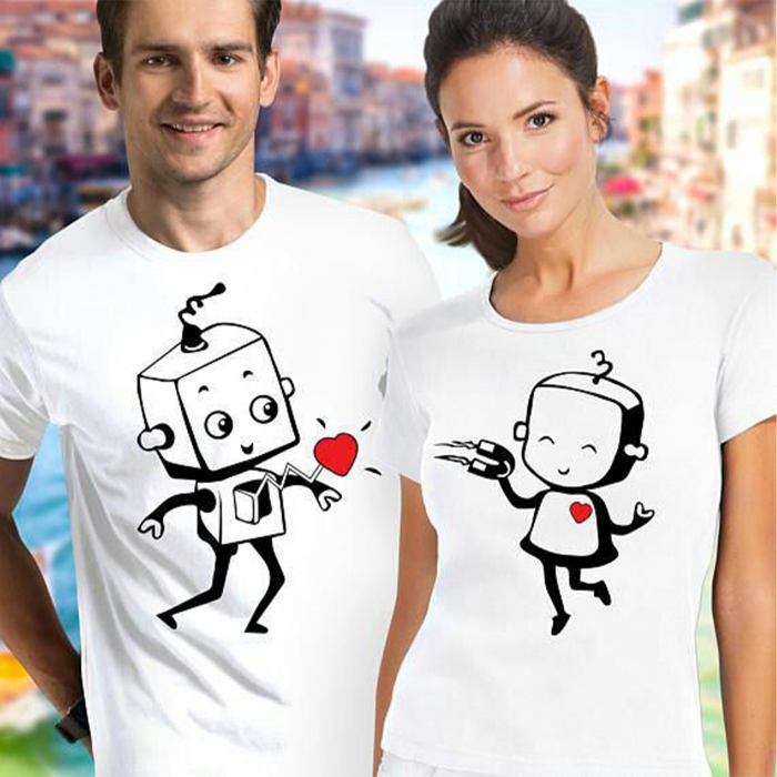 Set tricouri personalizate cuplu -Inima mea [1]