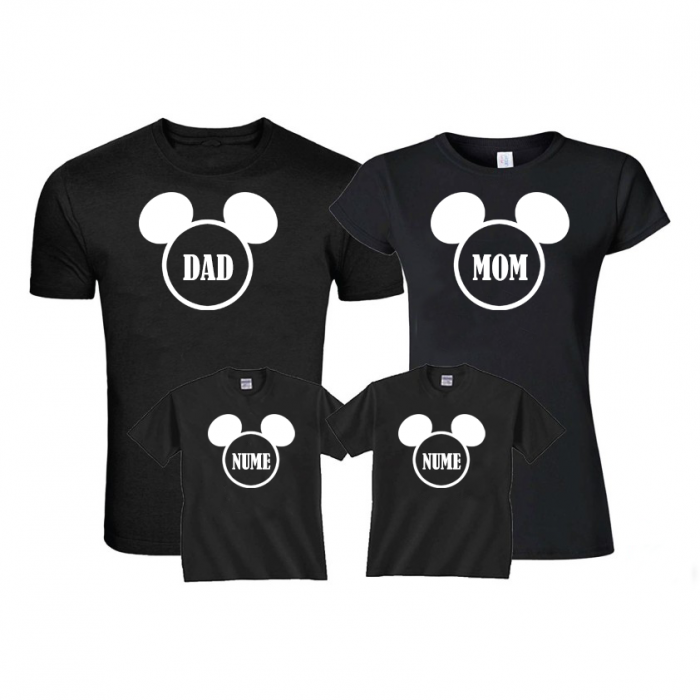 Set tricouri personalizate pentru familie - Dad, Mom, Child [1]