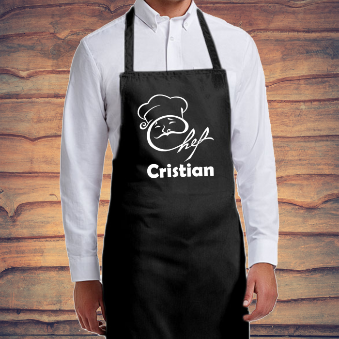 Sort bucatar personalizat - Chef + Nume [2]