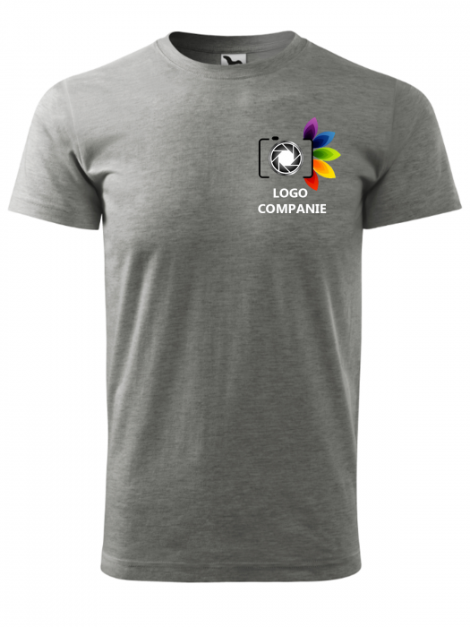 Tricou Personalizat cu Logo Firma – Bărbat/ Bumbac 100% [5]