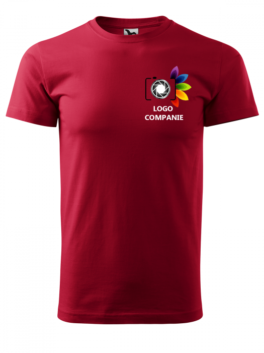 Tricou Personalizat cu Logo Firma – Bărbat/ Bumbac 100% [6]