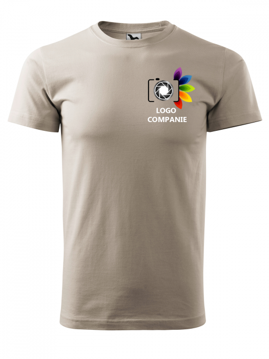 Tricou Personalizat cu Logo Firma – Bărbat/ Bumbac 100% [4]