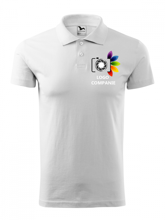 Tricou Polo Bărbați  Personalizat cu Logo pentru Firme – Print rezistent , 100% bumbac [3]
