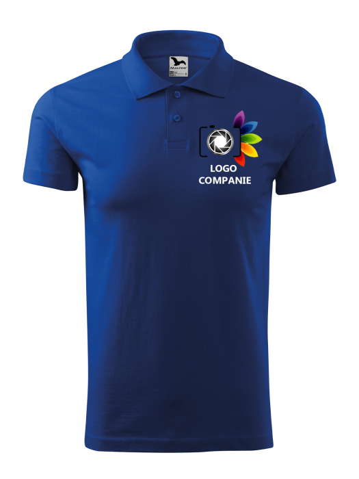 Tricou Polo Bărbați  Personalizat cu Logo pentru Firme – Print rezistent , 100% bumbac [4]