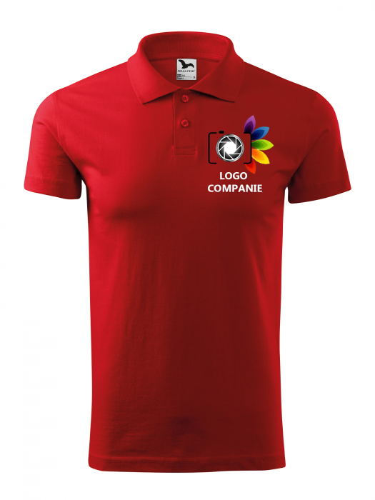 Tricou Polo Bărbați  Personalizat cu Logo pentru Firme – Print rezistent , 100% bumbac [8]