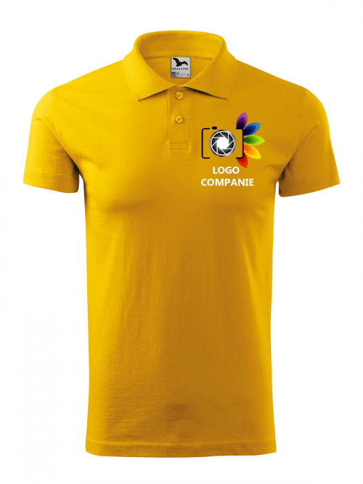 Tricou Polo Bărbați  Personalizat cu Logo pentru Firme – Print rezistent , 100% bumbac [5]