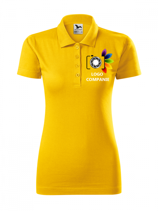 Tricou Polo Femei Personalizat cu Logo – Uniformă Profesională pentru Firme [3]