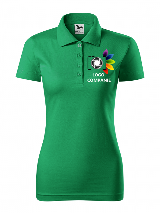 Tricou Polo Femei Personalizat cu Logo – Uniformă Profesională pentru Firme [7]